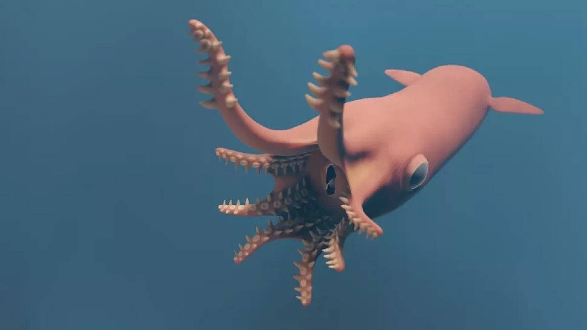 Oto podwodna wampirzyca. Przerażające zwierzę miało sposób na chwytanie ofiar