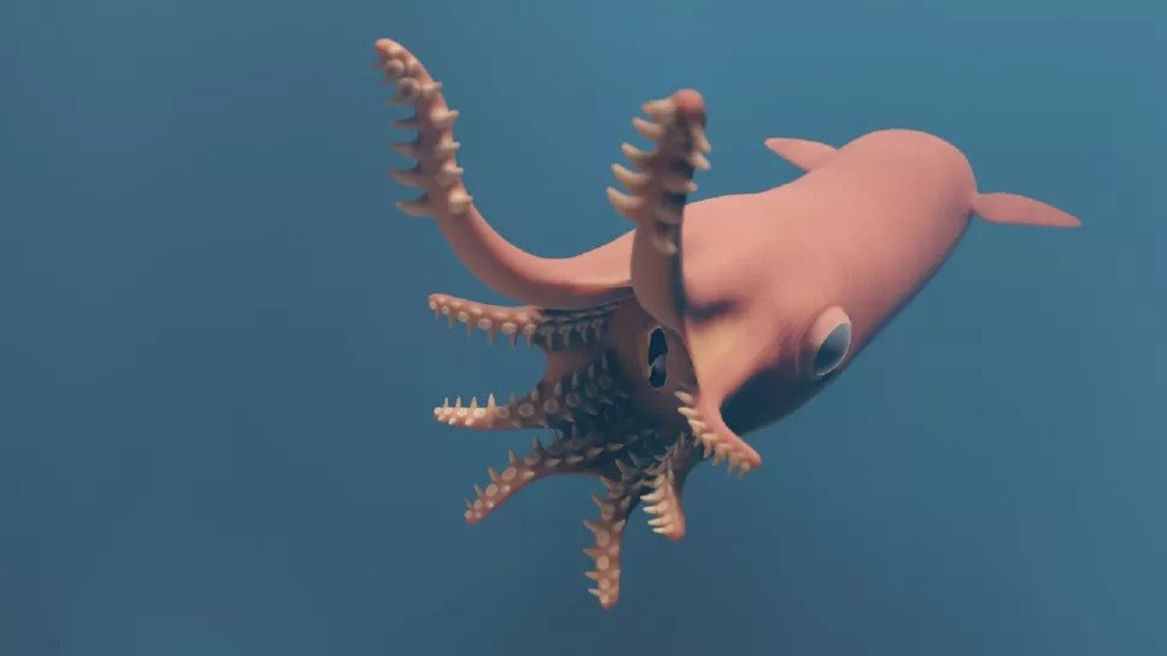 Oto podwodna wampirzyca. Przerażające zwierzę miało sposób na chwytanie ofiar